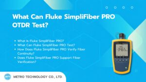 Fluke SimpliFiber PRO OTDR
